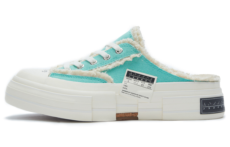 VESSEL G.O.P. Slip On Blue Anti-Slip And Wear-Resistant Lightweight Low-Top Skateboard Shoes Unisex Blue Pink