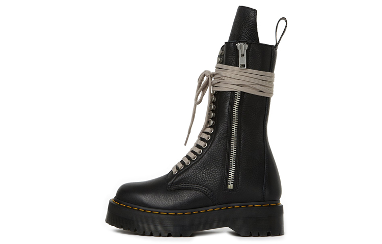 Dr. Martens Dr.Martens X Rick Owens 1918 Leather Lace Up Platform Boots 'Black' купить в интернет-магазине Yoocart с быстрой доставкой по России.