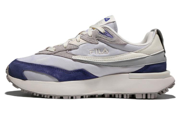 FILA Zagato V2 Low Top Casual Shoes Unisex Gray Purple Korean Style