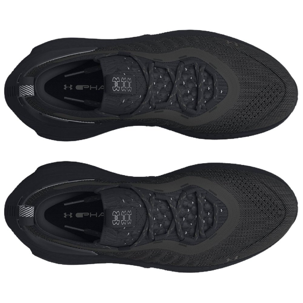 Under Armour Phantom 4 Durable Breathable Low-Top Casual Shoes Unisex Black