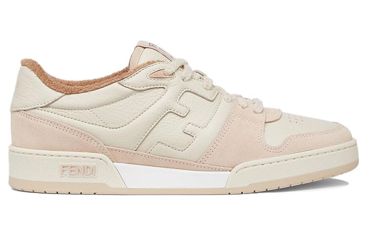 FENDI Match Low Top Suede 'Pink Beige'