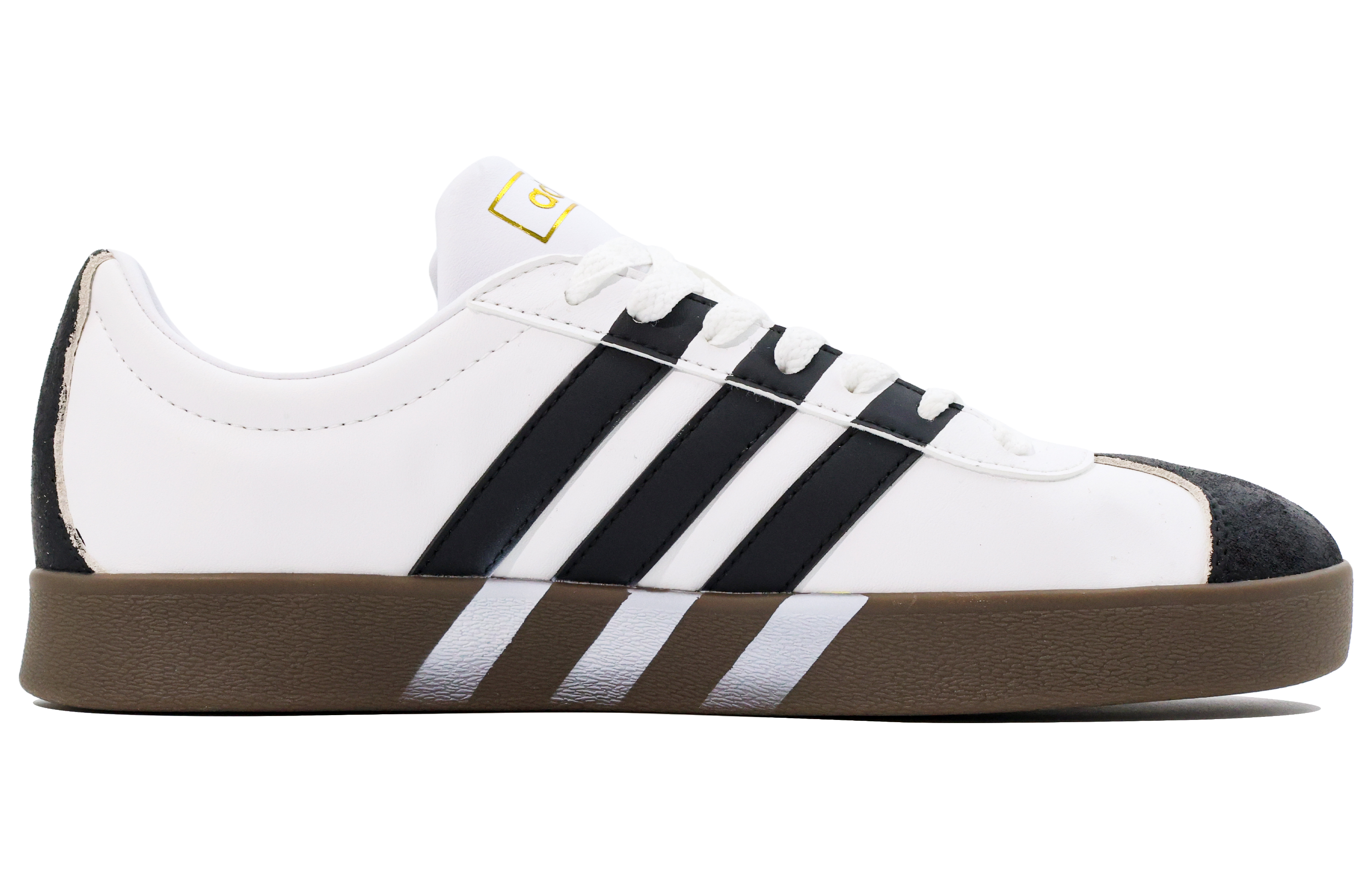 Adidas VL COURT 2.0 Low top Skateboard Shoes Unisex Black White