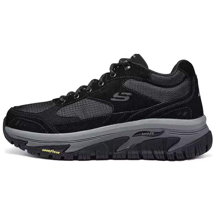 Skechers OUTDOOR MENS Low Top Hiking Shoes Men's Black
