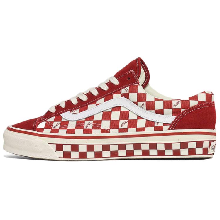 Vans Old Skool 36 Premium Checkerboard Chili Pepper Red