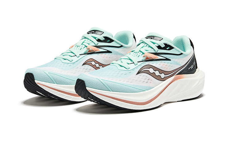 Saucony Slay Full Speed 2 Slip Resistant And Breathable Low top Running Shoes Women's Blue White Black купить в интернет-магазине Yoocart с быстрой доставкой по России.