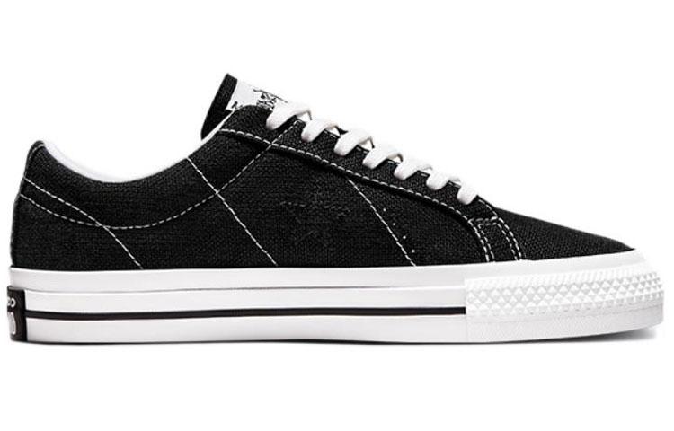 Converse X Stüssy One Star Ox Low 'Black/White' Sneakers купить в интернет-магазине Yoocart с быстрой доставкой по России.