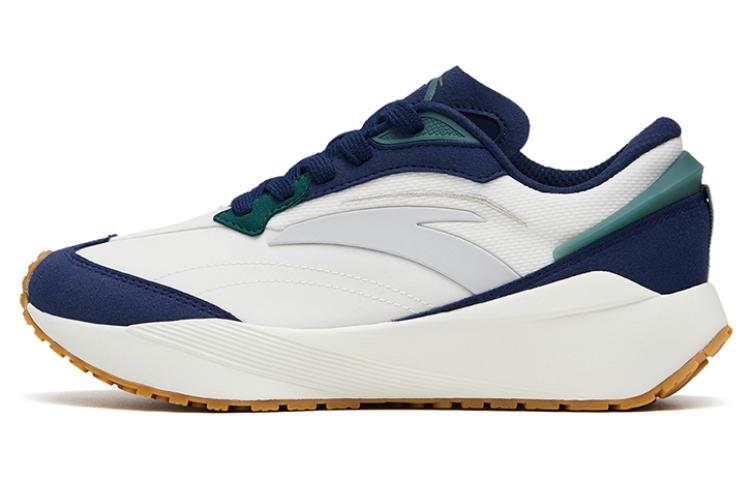 Anta Rock Candy Anti-Slip And Wear-Resistant Lightweight Low-Top Sports Casual Shoes Women's White Blue Green