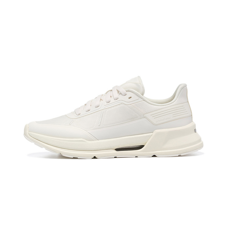 LI NING 1990 Commuter Series Diligence Low Top Casual Shoes Women's Ecru
