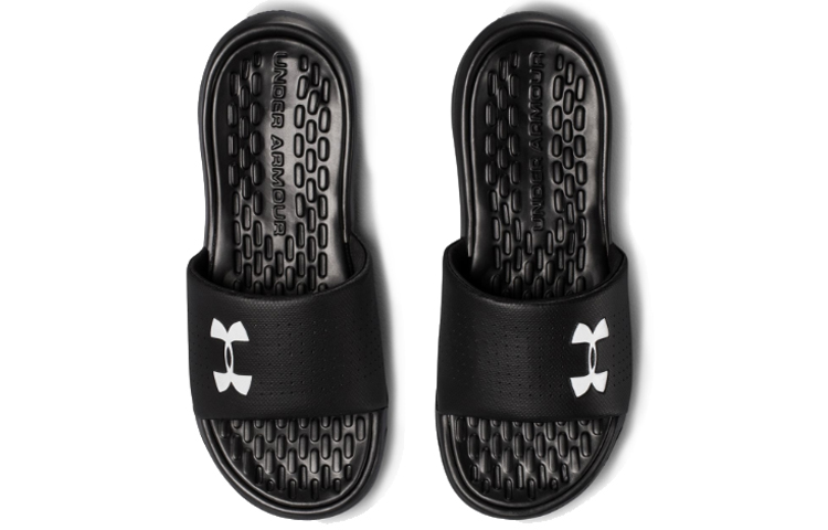 Under Armour Playmaker Fixed Strap Slippers Black купить в интернет-магазине Yoocart с быстрой доставкой по России.