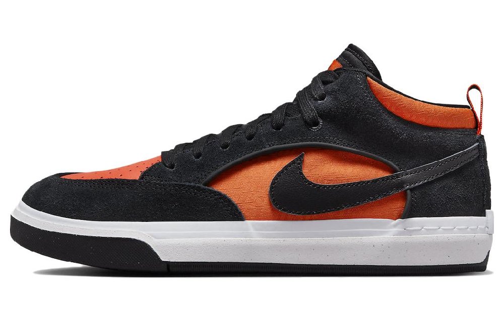 Nike Sb React Leo Black Electro Orange