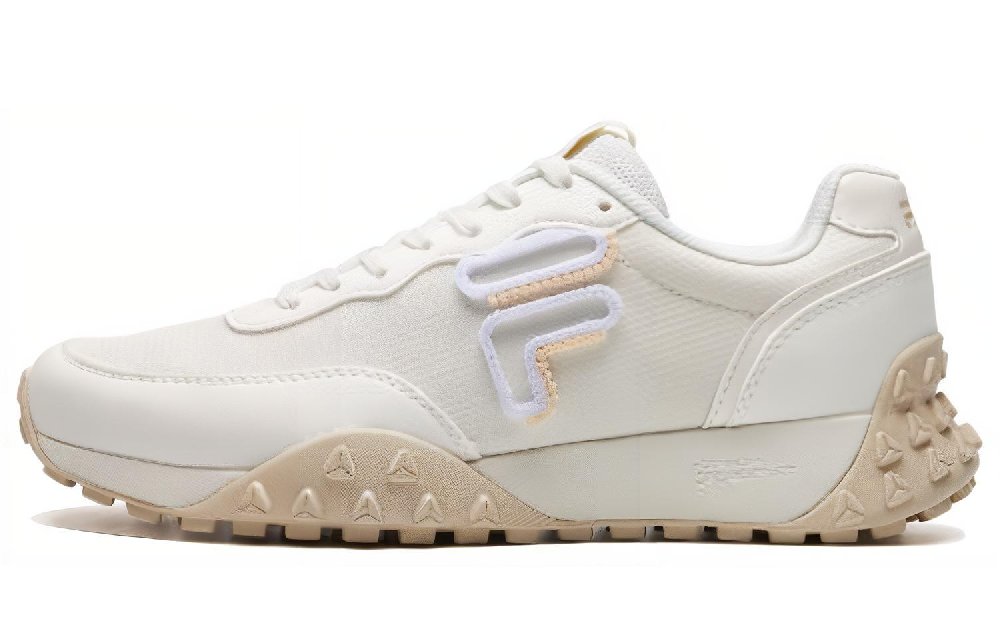 FILA Pacer Low Top Running Shoes White Women's