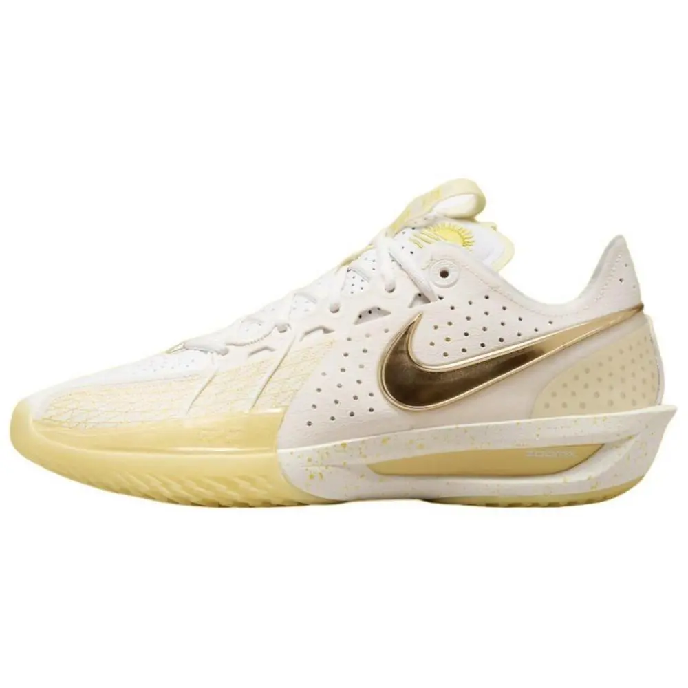 Nike Air Zoom Gt Cut 3 Jordan Poole Pe 'Pale Ivory Metallic Gold'