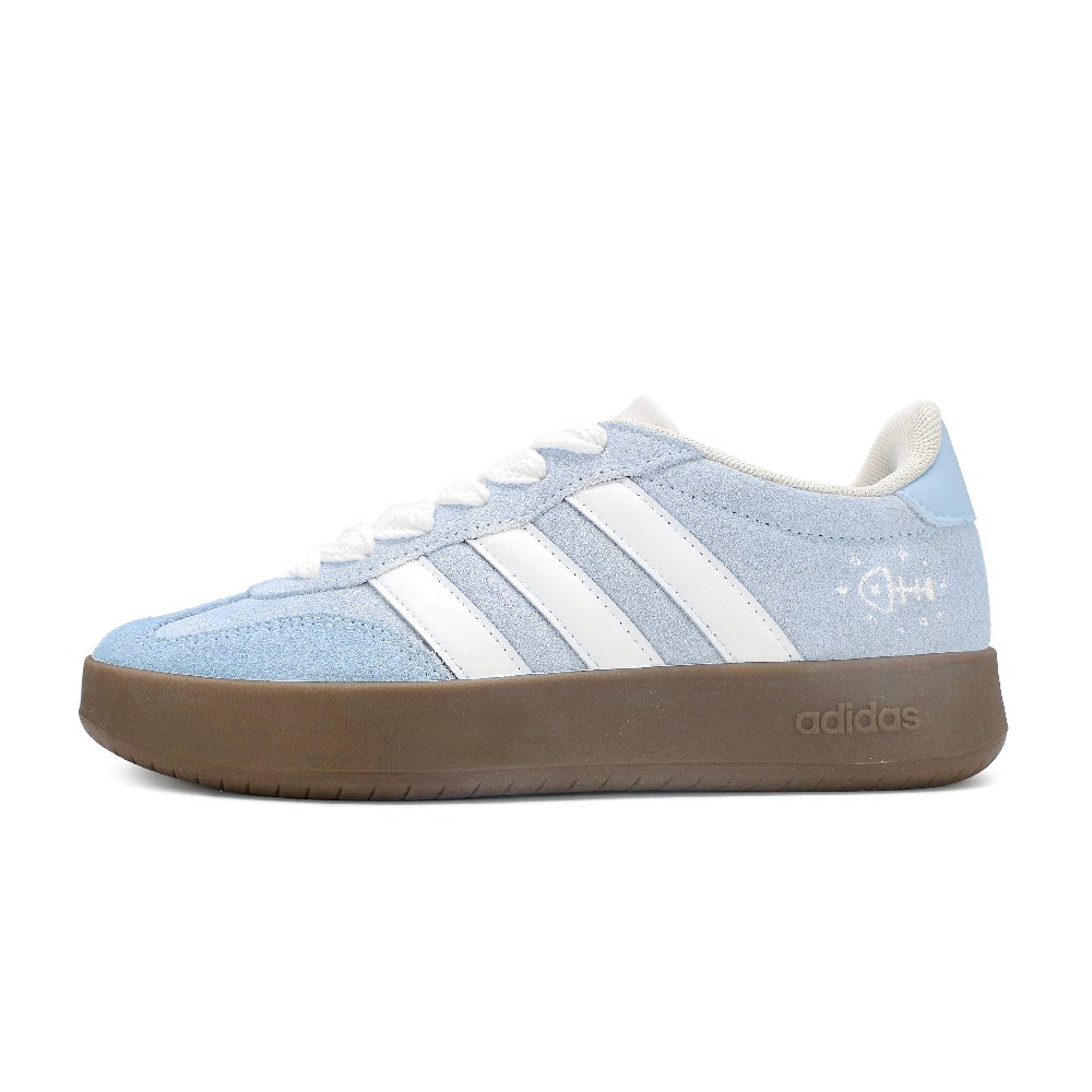 Adidas BARREDA Abrasion Resistant Low Top Skateboard Shoes Unisex Blue White