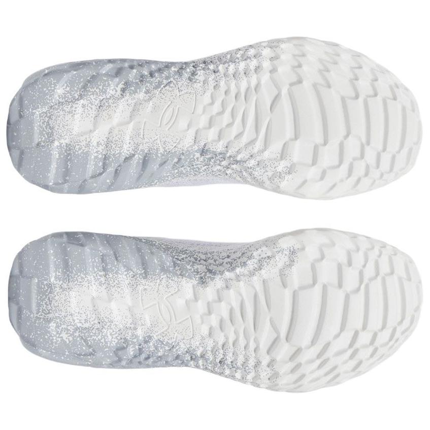 Under Armour Durable Breathable Low Top Running Shoes Men's White Gray