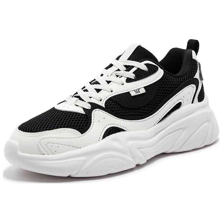 361° Wear-Resistant Low-Top Casual Shoes Women's Black White купить в интернет-магазине Yoocart с быстрой доставкой по России.