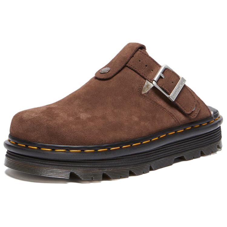 Dr.Martens Wrap-toe Slippers Unisex Dark Brown