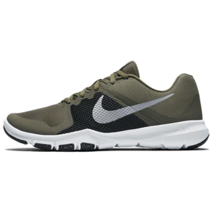 Nike Flex Control Cushioning Wear-Resistant Low-Top Training Shoes Men's Black Gray