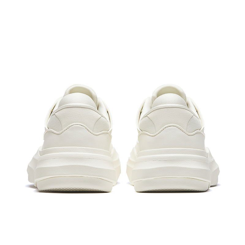 Anta Cookie Shoes Height Increasing Lightweight Low top Skateboard Shoes Men's Ivory White купить в интернет-магазине Yoocart с быстрой доставкой по России.