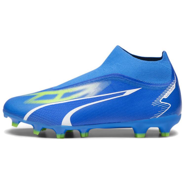 PUMA Ultra Match+ Laceless FG/AG 'Ultra Blue White Green'