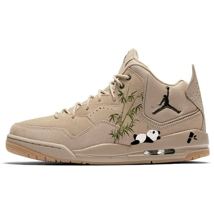 Jordan Courtside 23 Vintage Basketball Shoes Men Mid Top Brown/White