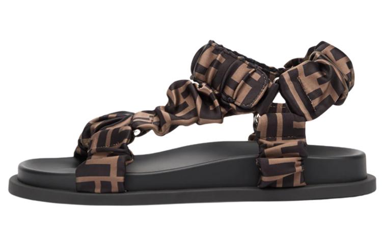 FENDI Feel Ff Motif Sandals Women's