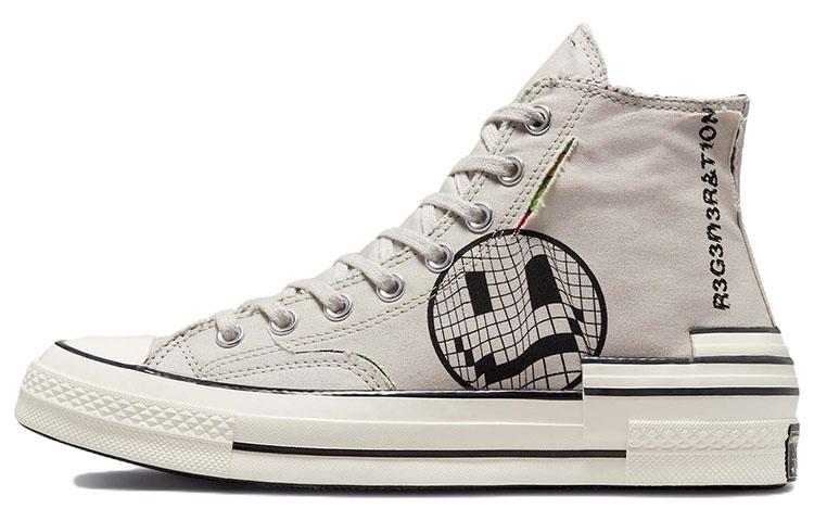 Converse Chuck Taylor All Star 70 Hi Hacked Heel Tear Away Light Bone