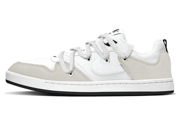 Nike SB Alleyoop Skateboard Shoes Men Low-Top White