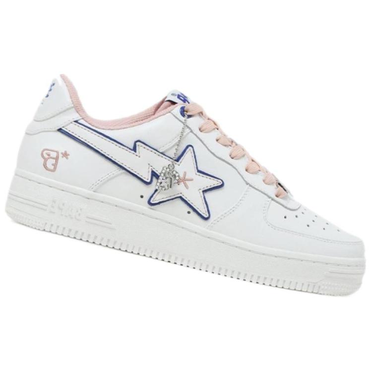 Bape A BATHING APE Bape Sta Bapy White Pink Women's купить в интернет-магазине Yoocart с быстрой доставкой по России.