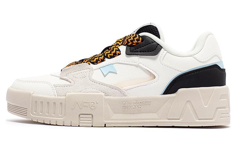 361° Slip-Resistant Low-Top Skateboard Shoes Women's White Black Blue
