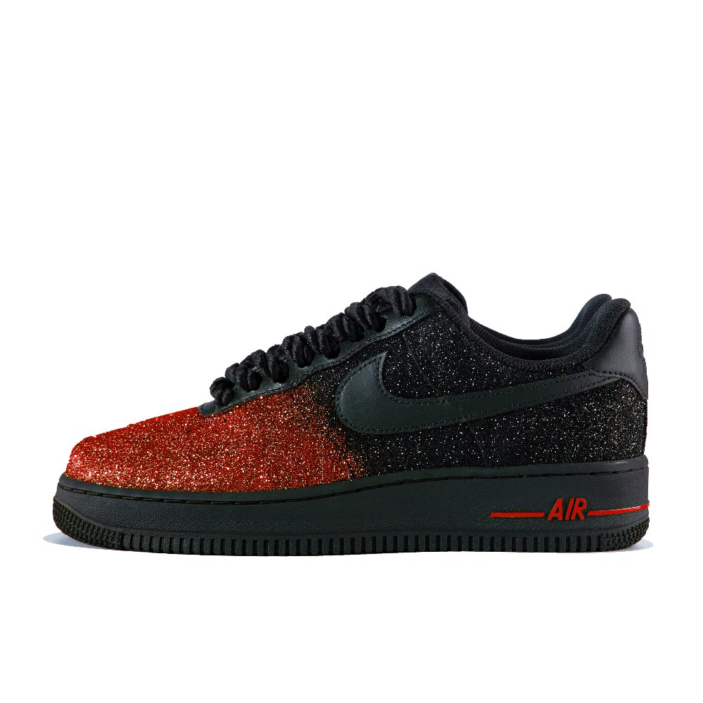 Nike Air Force 1 Wear-resistant And Lightweight Low-Top Skateboard Shoes Women's Red