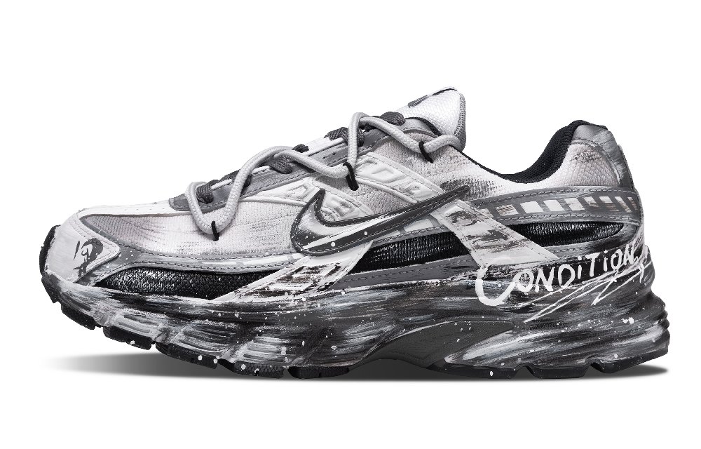 Nike Initiator Wear resistant And Lightweight Low Top Running Shoes Men's Dark Gray