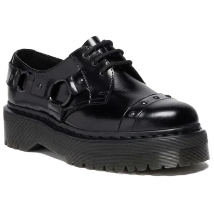 Dr.Martens 1461 Quad Harness Low top Casual Shoes Unisex Black