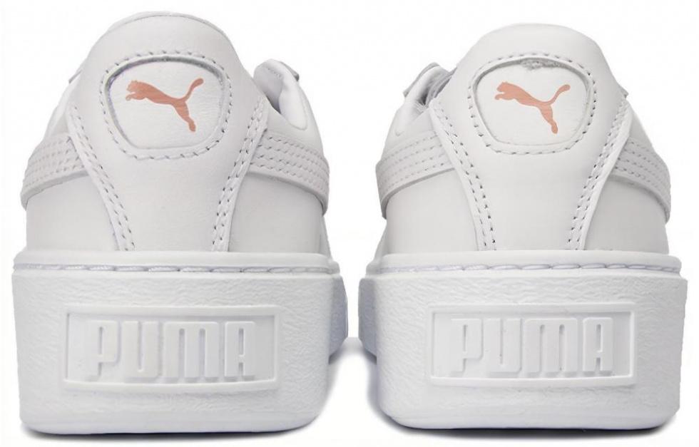 PUMA Basket Platform Metallic 'White Rose Gold' Women's купить в интернет-магазине Yoocart с быстрой доставкой по России.