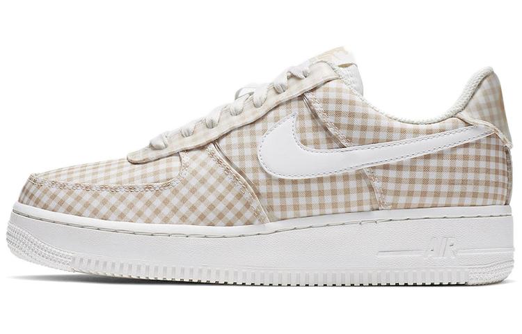 Nike Air Force 1 Low Qs Beige Gingham Women's
