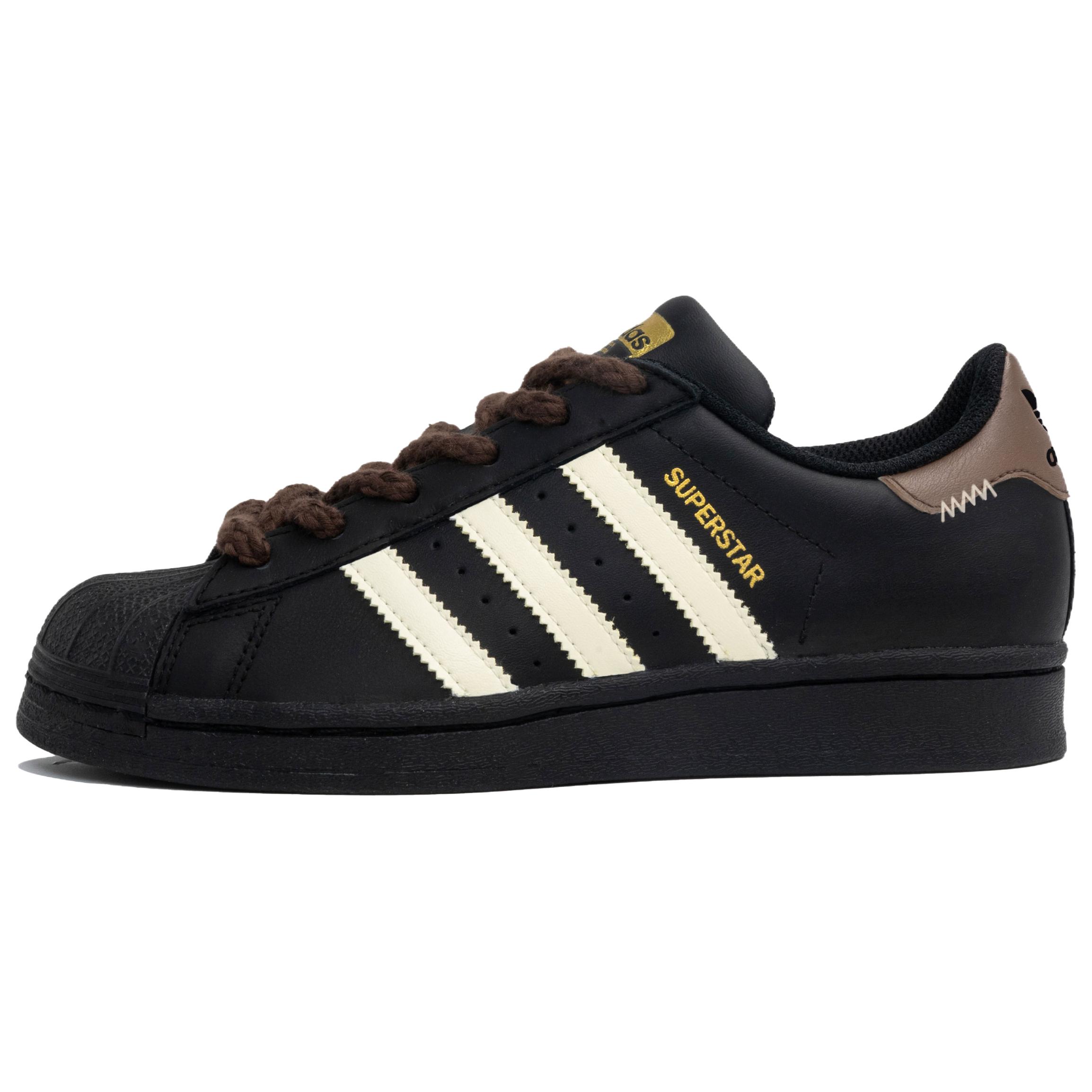Adidas Originals SUPERSTAR Low Top Skateboard Shoes Unisex Black купить в интернет-магазине Yoocart с быстрой доставкой по России.