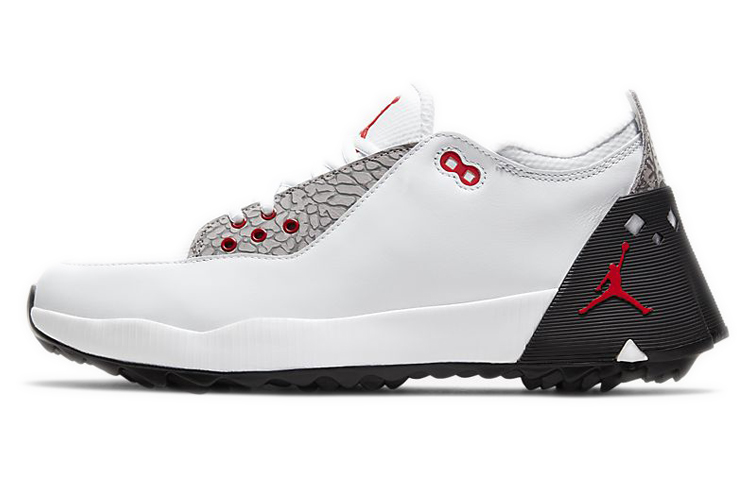 JORDAN Adg 2 White Black Red