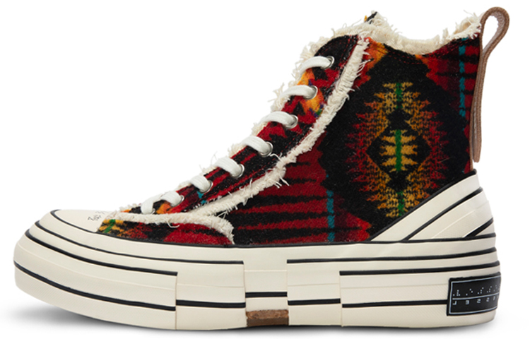 VESSEL G.O.P. Highs Deep Colors High Top Skateboard Shoes Unisex Brown Red