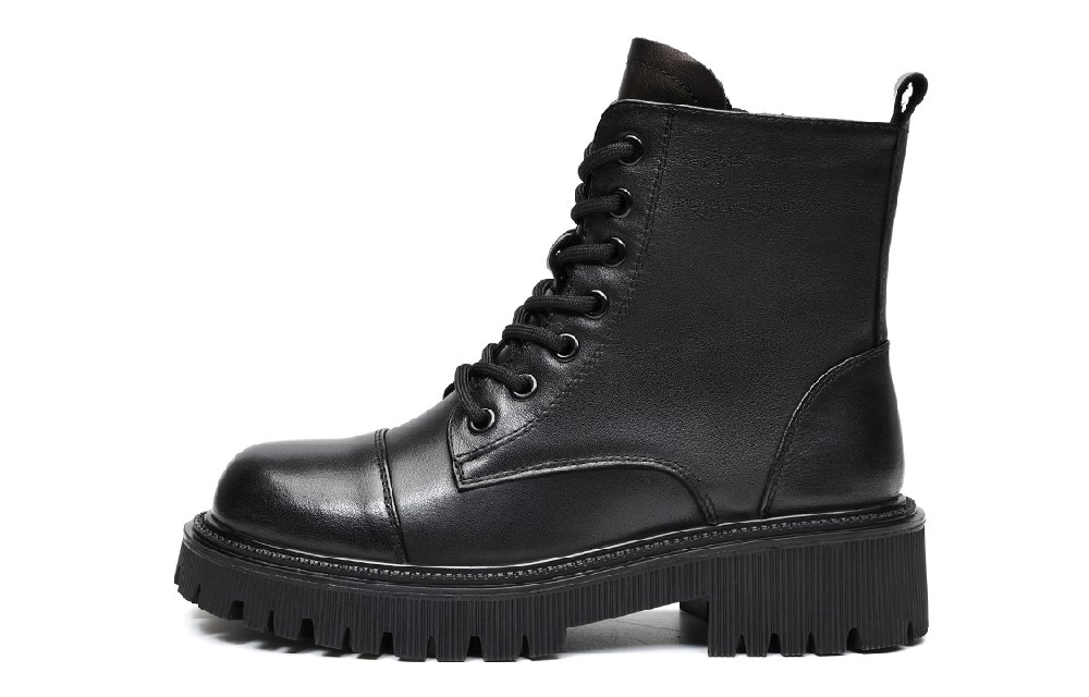 EBLAN Short Martin Boot Women's Black