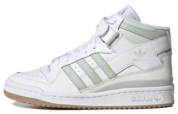 Adidas Originals Forum Mid 'White Linen Green' Women's