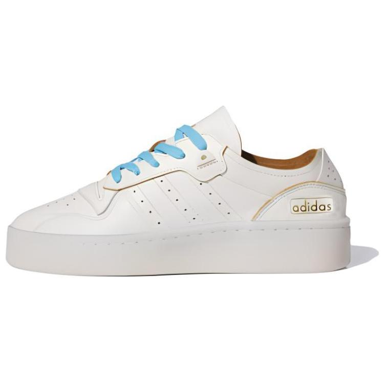 Adidas Originals Rivalry Low Ivory Gold Metallic Semi Blue Burst