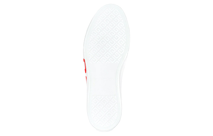 GIVENCHY City Sport Stylish Skateboarding Shoes Men's White Red