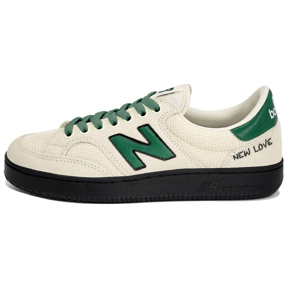New Balance NB Pro Court Skateboard Shoes Unisex Low-Top Beige Green