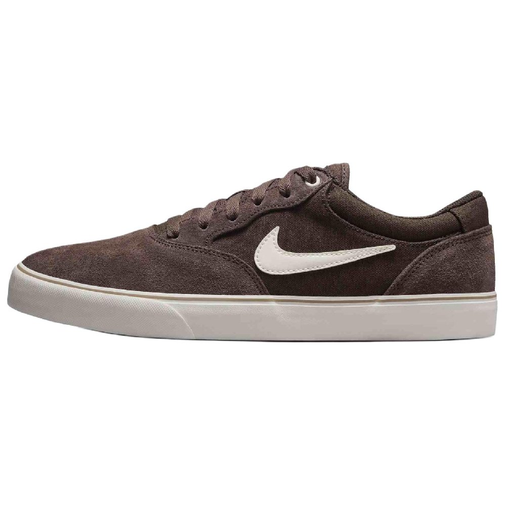 Nike SB Chron 2 Anti Slip Wear Resistant Low Top Skateboard Shoes Unisex Brown