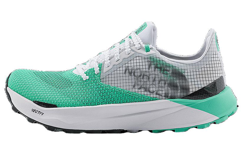 THE NORTH FACE Pinnacle Series Anti-Slip Wear-Resistant Low-Top Running Shoes Women's Green
