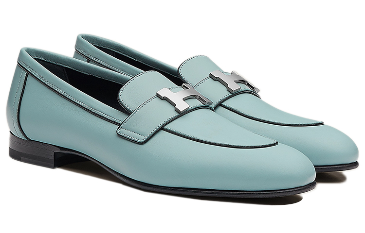 HERMES PARIS Women's Casual Shoes Women's Aqua Green