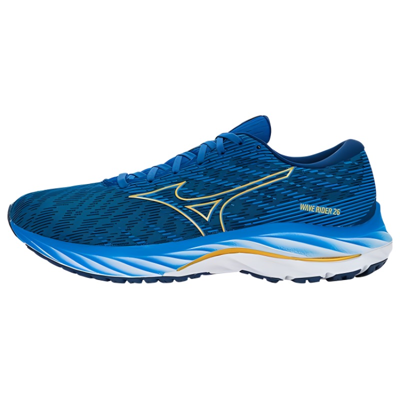 Mizuno Wave Rider 26 'Snorkel Blue Gold'