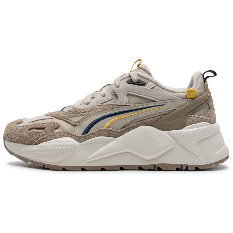 PUMA RS-X Low-Top Casual Shoes Unisex Gray Brown