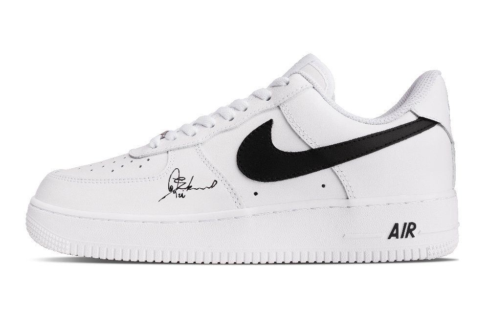 Nike Air Force 1 Abrasion Resistant Low Top Skateboard Shoes Women's White