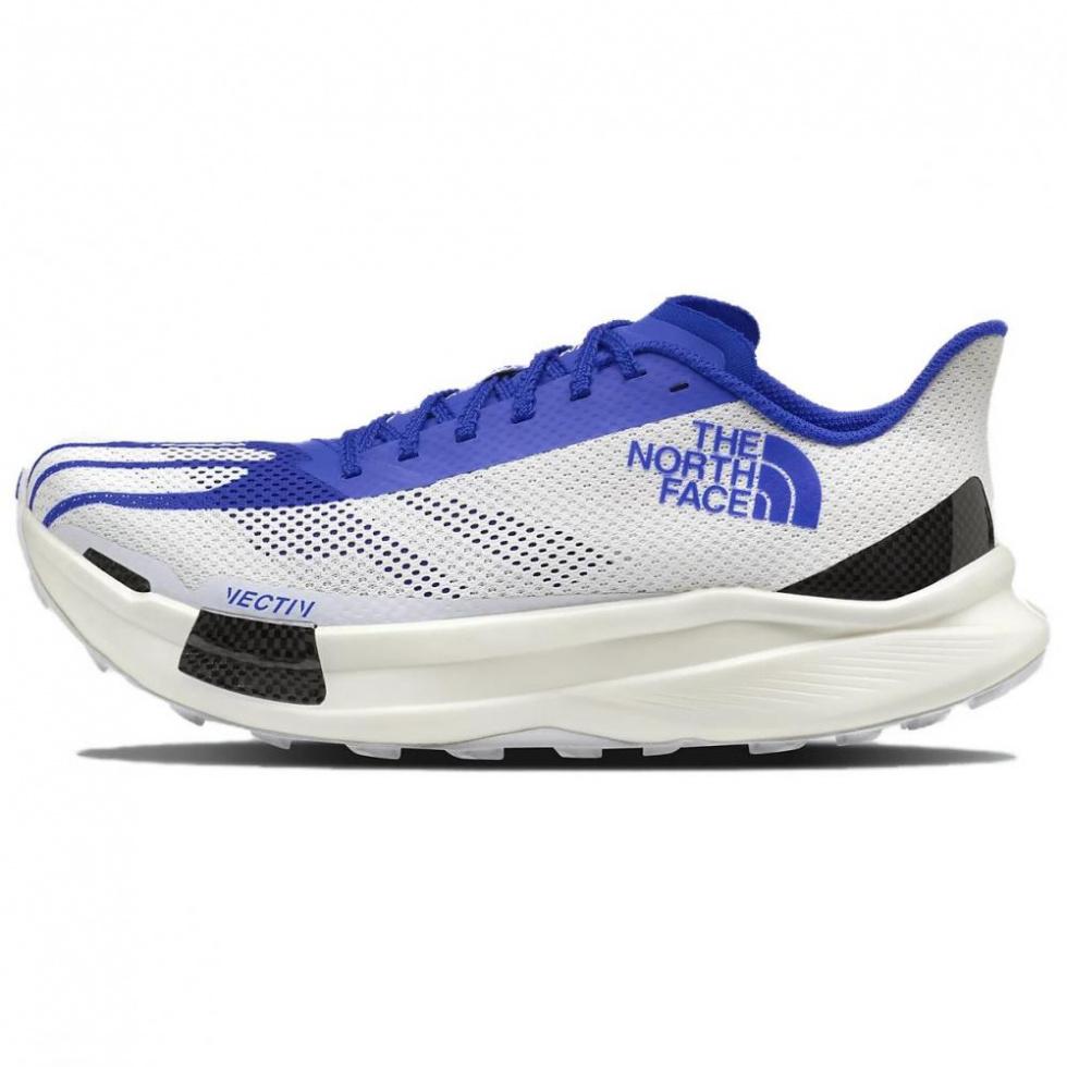 THE NORTH FACE Low-Top Trail Running Running Shoes Men's White Blue