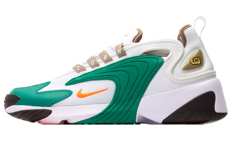 Nike Zoom 2K 'White Total Orange Green'
